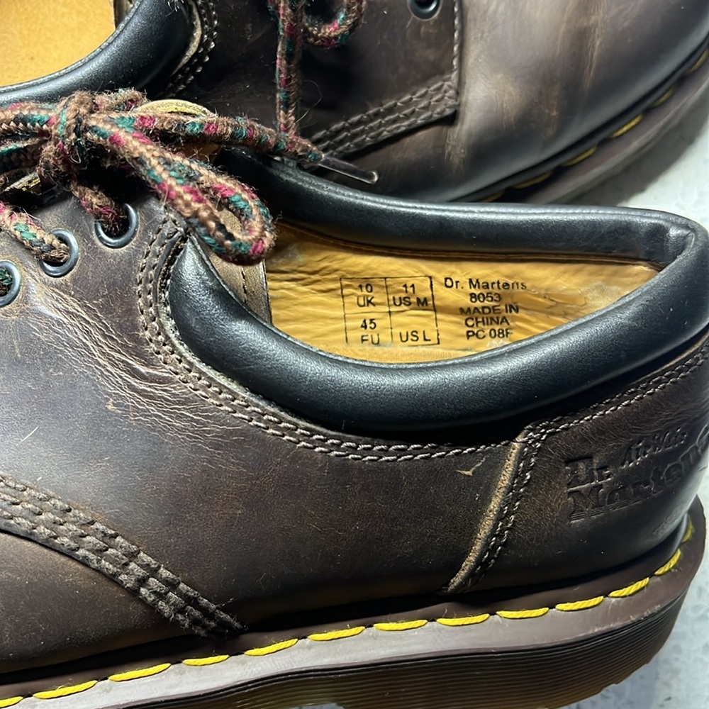 🍄‍🟫🍄‍🟫 Dr. Martens  Leather Oxfords 🍄‍🟫🍄‍🟫 - Picture 5 of 5